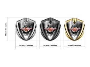 Emblem Silicon Badge Customizable Glossy Finish